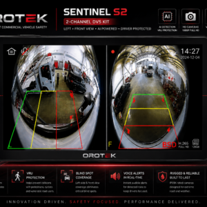 OROTEK Sentinel S2 — AI 2-Channel DVS Safety System
