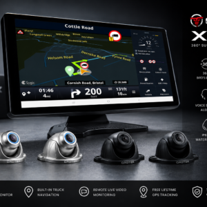 OROTEK Sentinel X360 — AI 4-Channel Bird's Eye-view DVS Safety System Hover Image